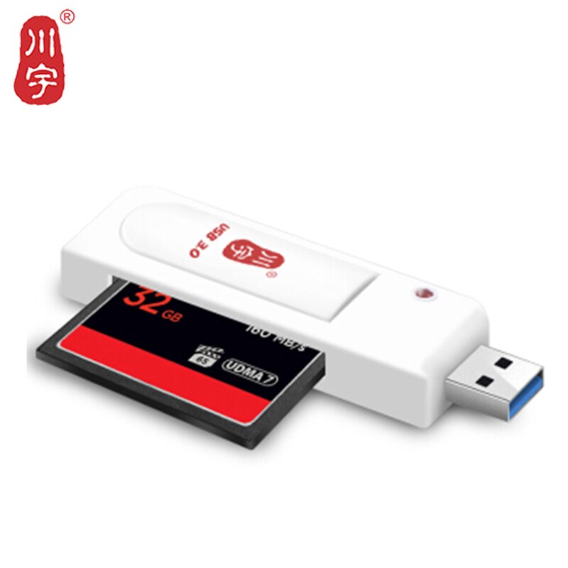 Kawau CF Kaartlezer 3.0 USB High Speed Adapter met CF Card Slot C301 Max Ondersteuning 256GB Geheugenkaart reader voor Computer