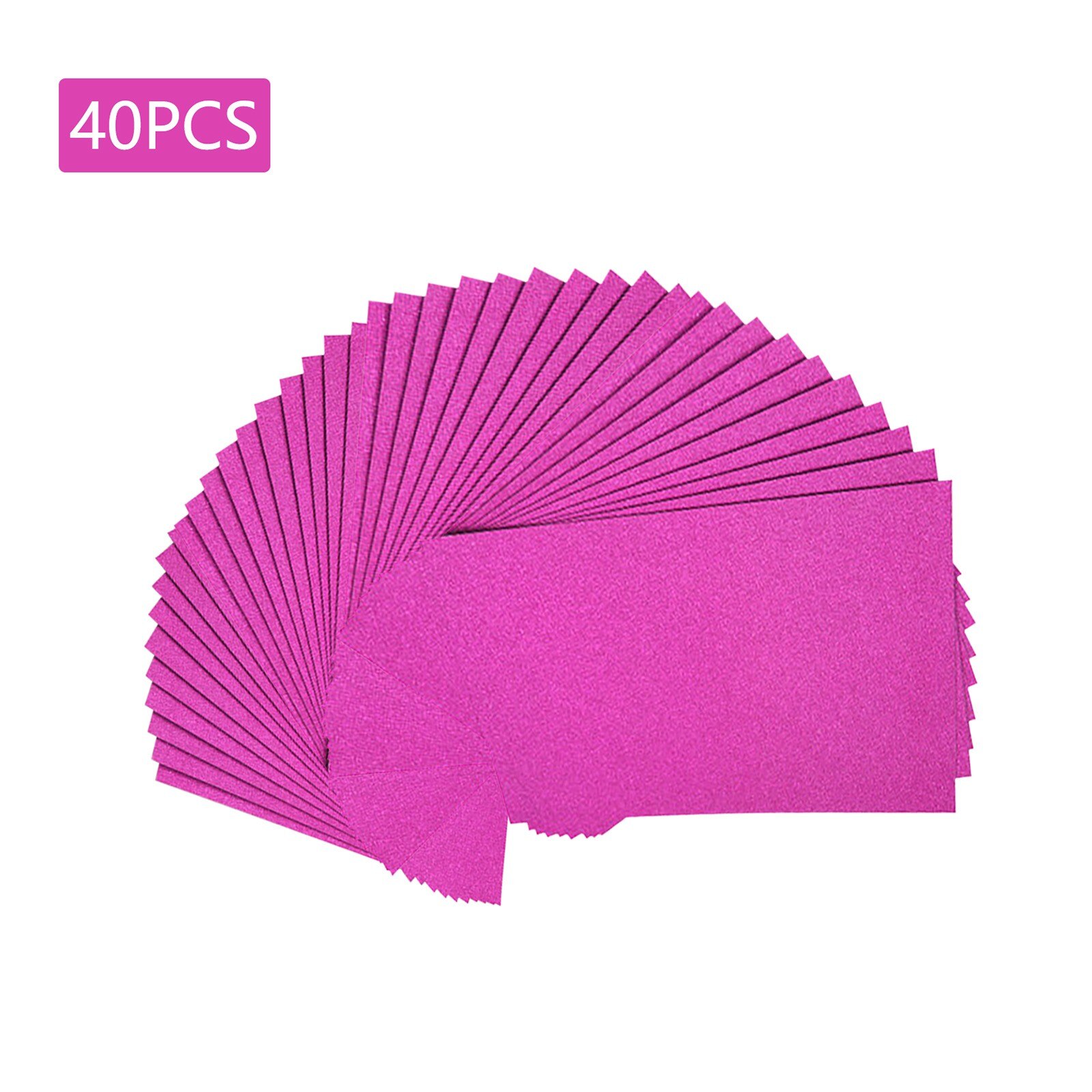 Papier artisanal brillant pour cartes Flash A4 avancé, papier Flash non adhésif, Stock de cartes, outil artisanal brillant pour enfants,: D40PCS
