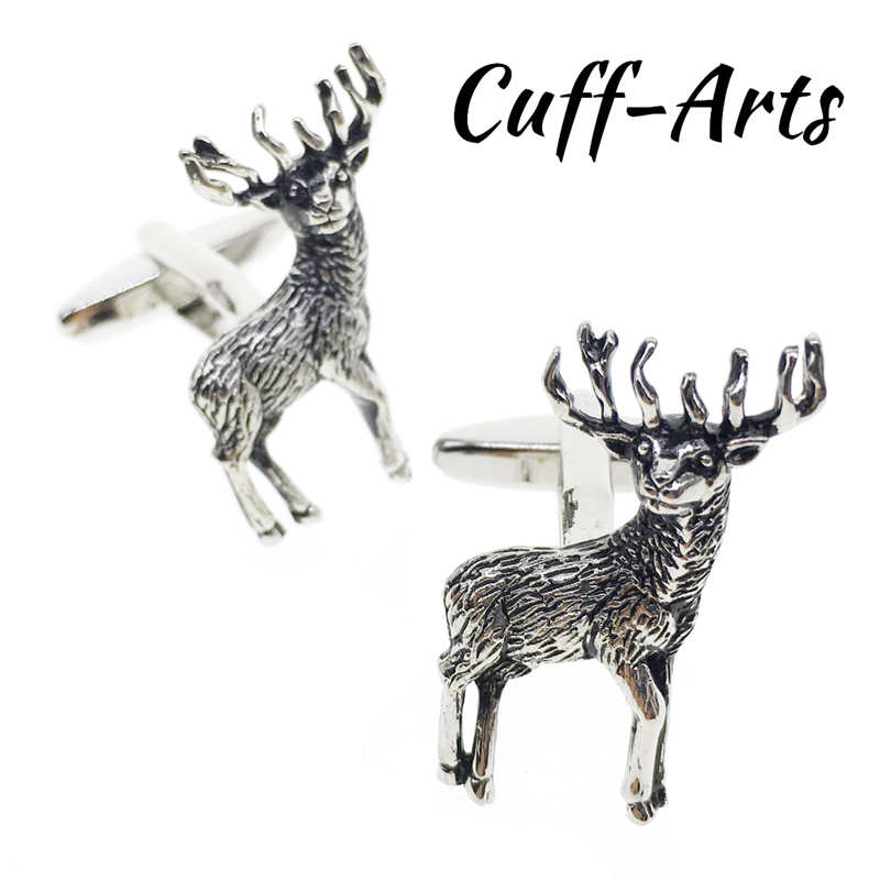 Cuffarts Manschettenknöpfe für Mens Manschettenknöpfe Tiere Neuheit Manschettenknöpfe Luxus Hemd Manschettenknöpfe: C10062A