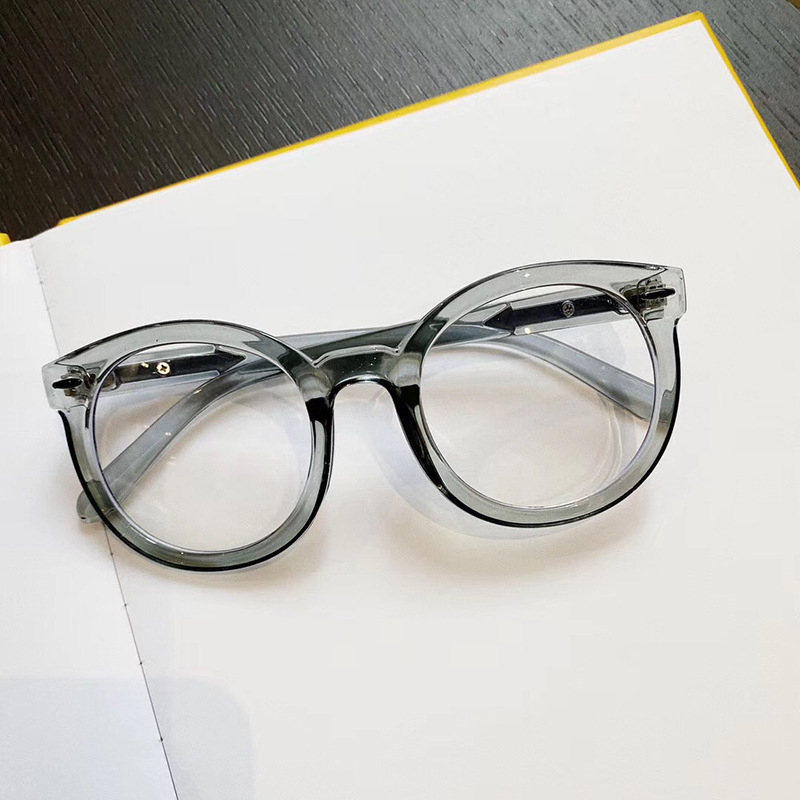 Blue Light Kids Glasses Boy Girl Child cat eye Frame Transparent Sun Glasses Anti Glare Prescription Glasses UV400: 5