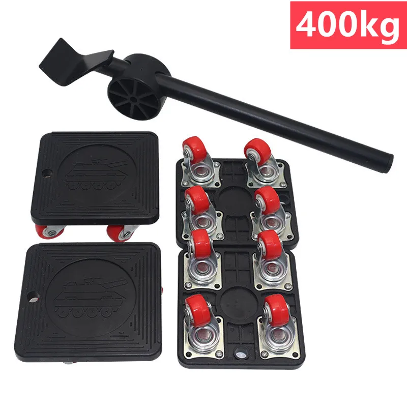 Novo conjunto de móveis pesados 400kg, levantador de materiais pesados, sofá, colchão, geladeira, ferramenta de transporte, ajudante de móveis móveis