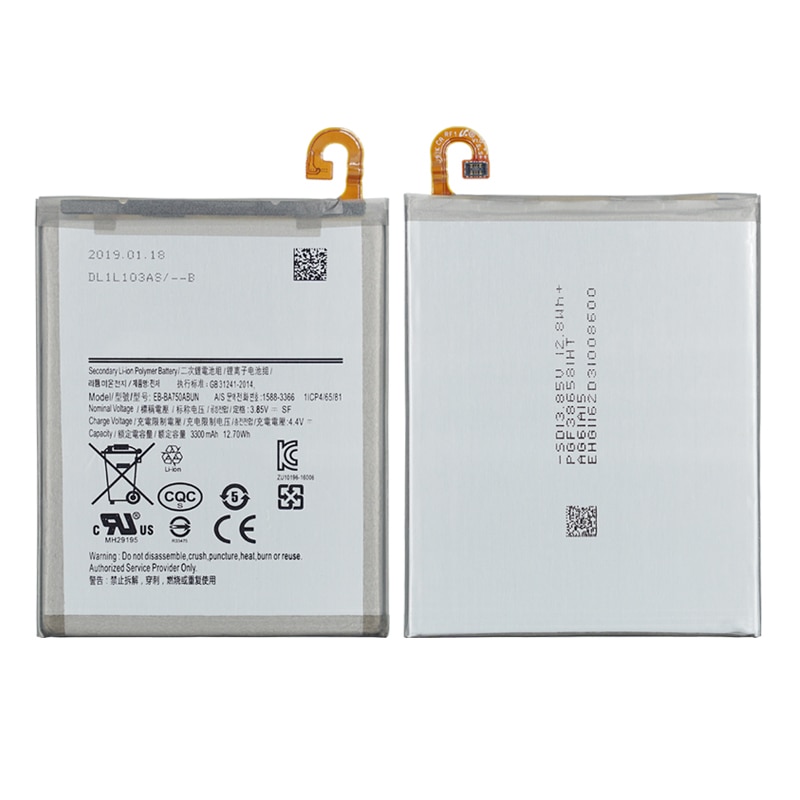 100% batterie d'origine EB-BA750ABU pour Samsung Galaxy A7 ) SM-A750F/DS SM-A750FN/DS A750F A750FN A750G A750GN 3300mAh + outils