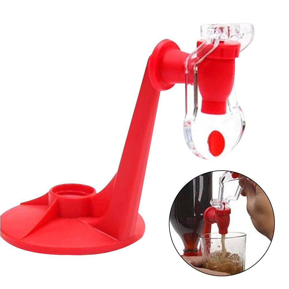 ABS Magic Faucet Tap Soft Drinking Upside Down Water Machine Beverage Coke Dispenser Home Party Pub Bar Drinkware