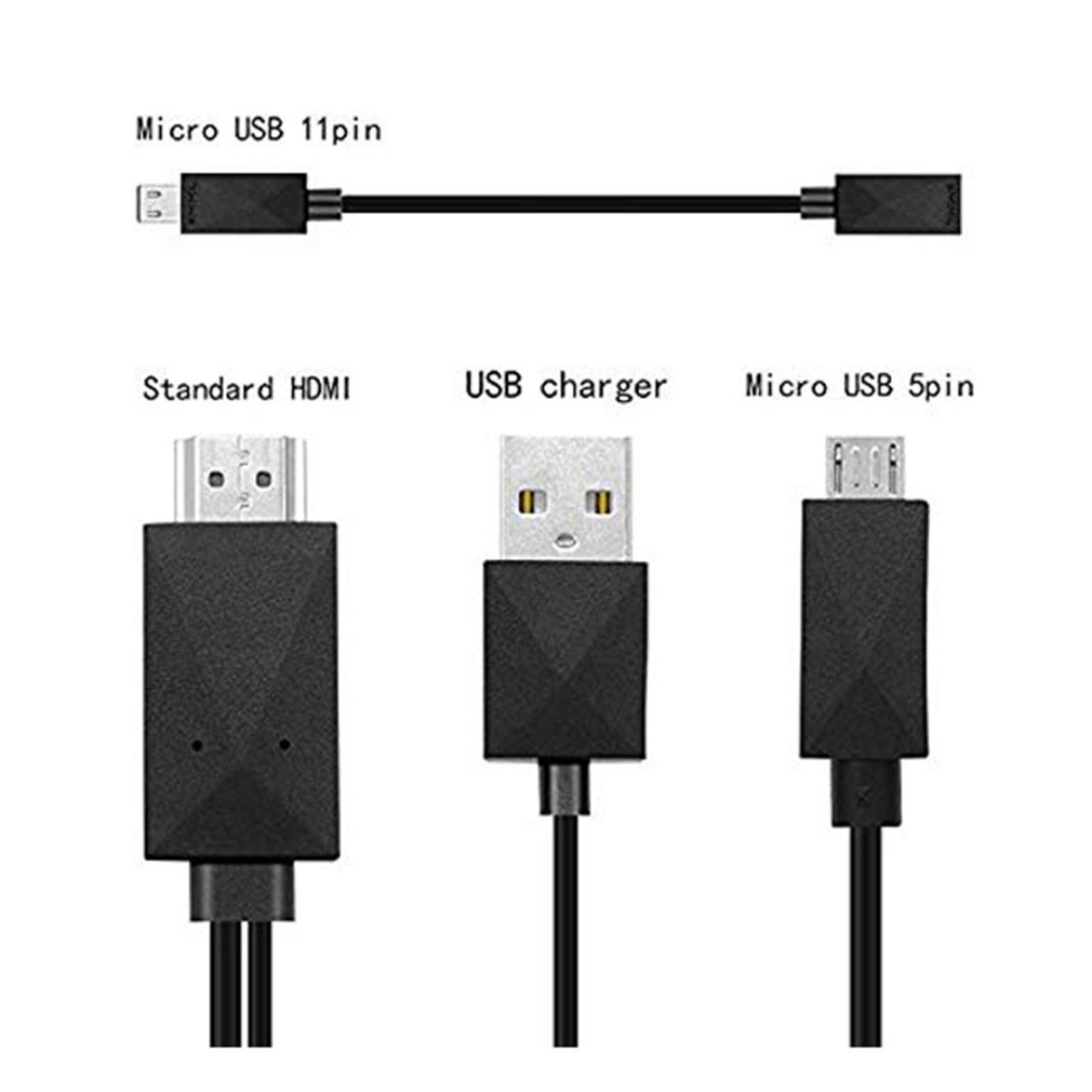 Universal Android Phone MHL Micro USB to HDMI 1080P HD TV Cable Adapter
