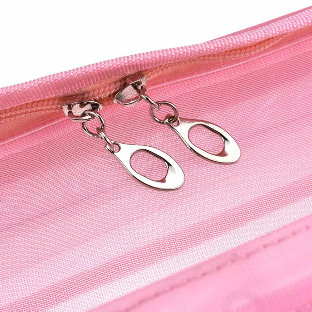 Knitting Bag Organizer Yarn Storage Mesh Bag Tote Storage Case for Crocheting Hook Knitting Needles Sewing Accessories