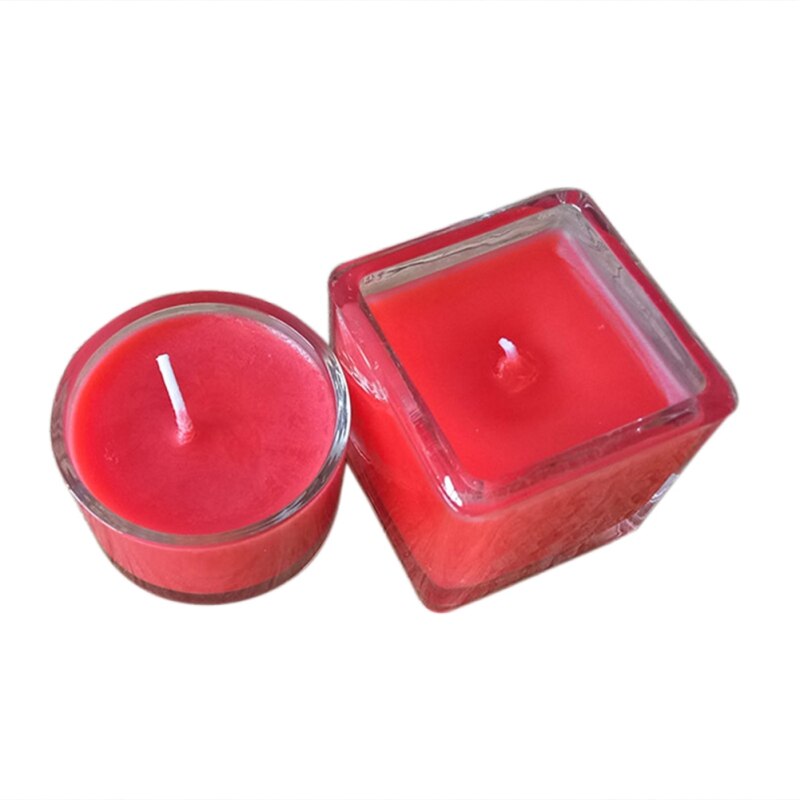 DIY Handgemaakte Kaars Materiaal Soja Wax Dye Huishoudelijke Kaars Effen Dye Vette Dye Solvent Pigment Voor Paraffine Soja Wax Jelly wax: R