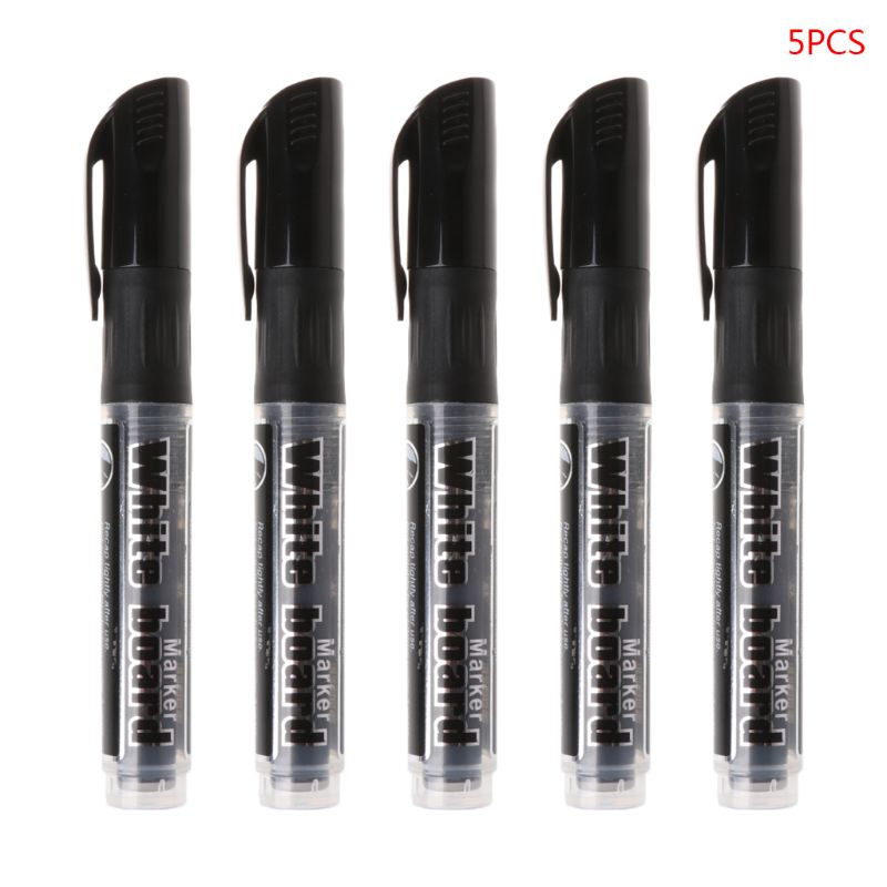 Erasable Whiteboard Marker Pen Dry-Erase Sign Ink Refillable Office School Supplies Student
