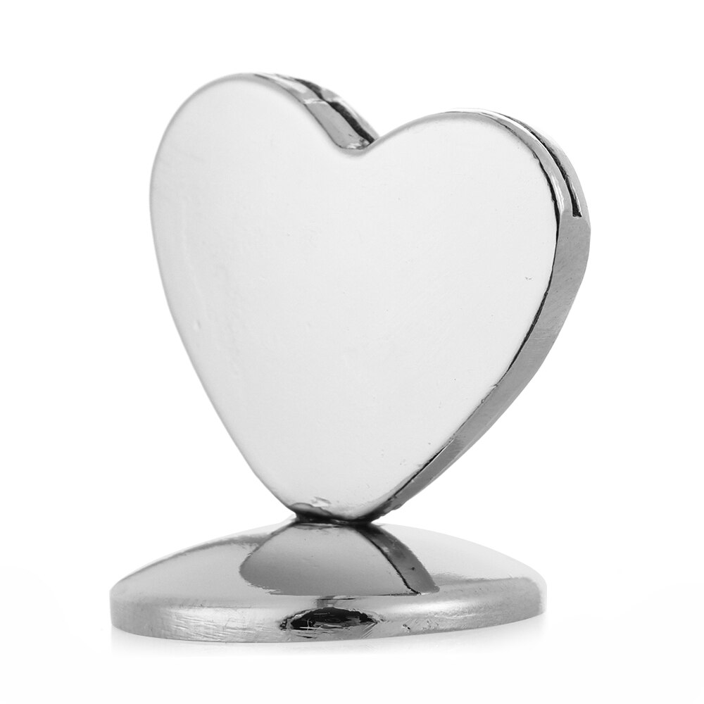 Table Number Holder Stands Name Seating Labels Placecard Clips Photo Picture Cards Display Stand for Wedding Anniversary Party: 02-Alloy