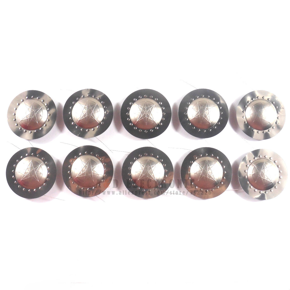 Tweeters de diafragma de cúpula de titanio de 8 ohm, bobina de voz de 25,5mm (25,4mm), 1 pulgada, 10 unids/lote