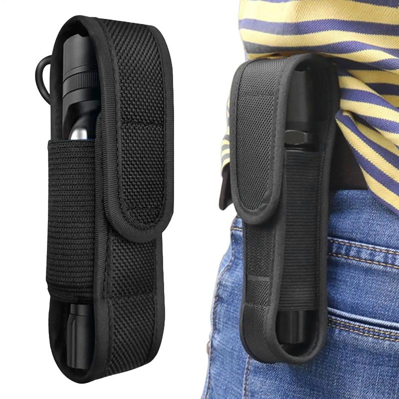 Flashlight Holder LED Torch Carry Pouch Protective Cover For Hunting Camping Outdoor Hiking