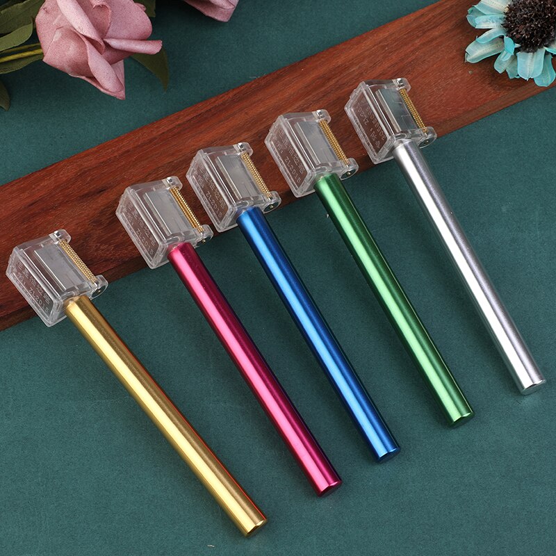 MIUSIE Leather Edge Oil Roller Pen Gluing Dye Pen Applicator Paint Roller Tool DIY Leather Painting Accessories Craft Tool