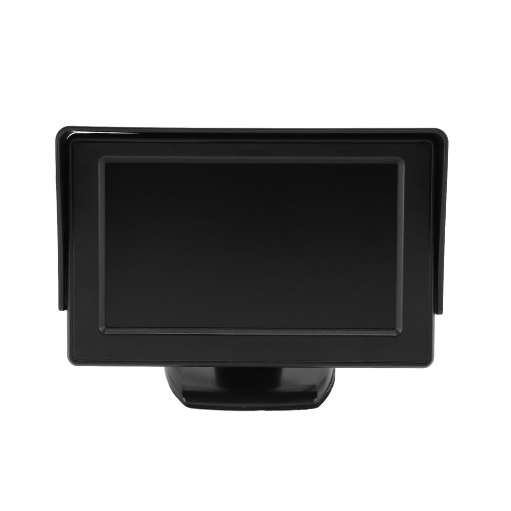 4.3 Inch 480*272 TFT Car LCD Monitor Rearview Full Color Display 2-channels Video Inputs Visual Reversing