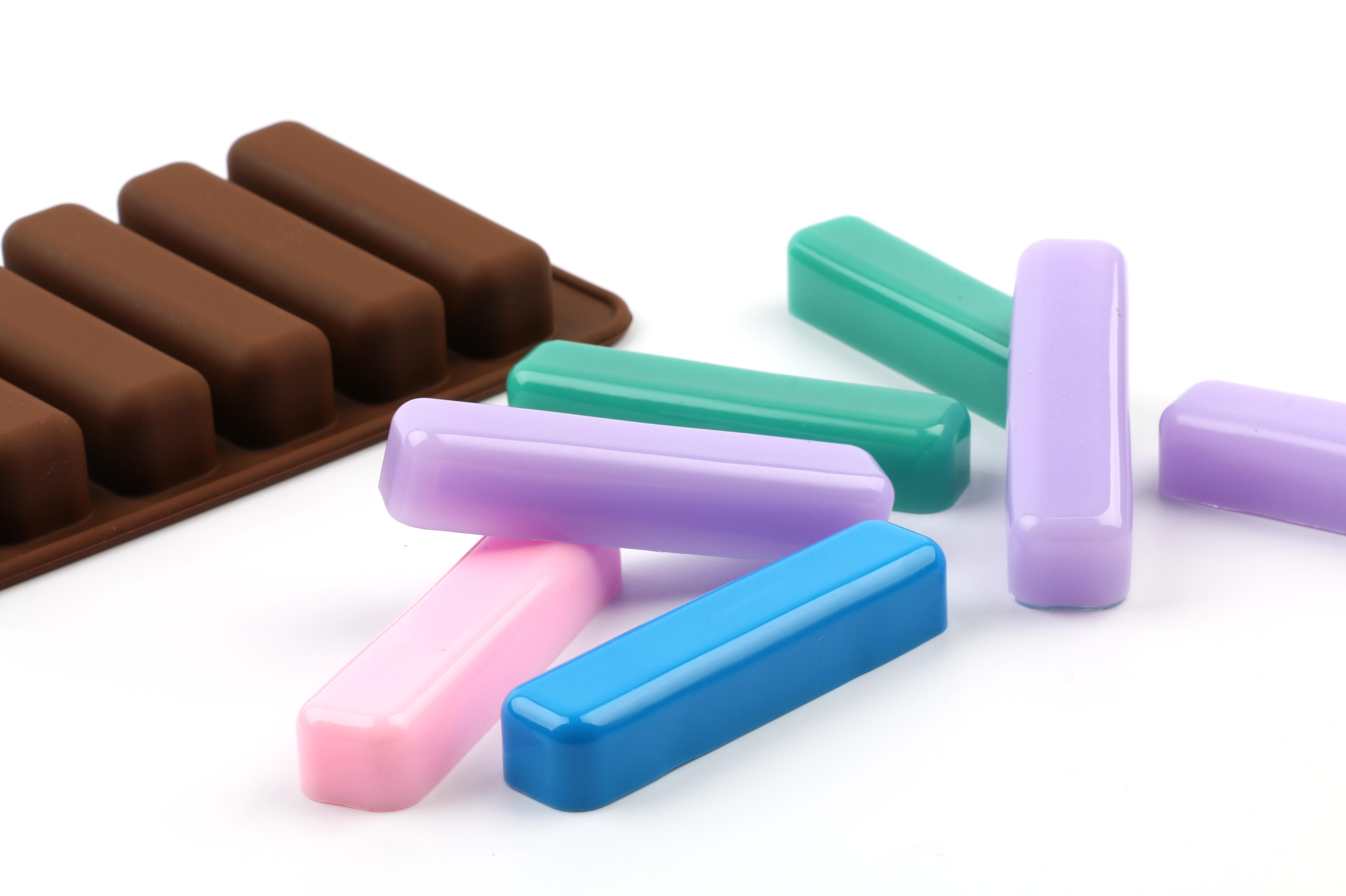 3d siliconen chocoladevormen in de vorm van een vinger, bakvorm voor koekjes, snoepgoed, gebak, niet plakkerig, herbruikbaar