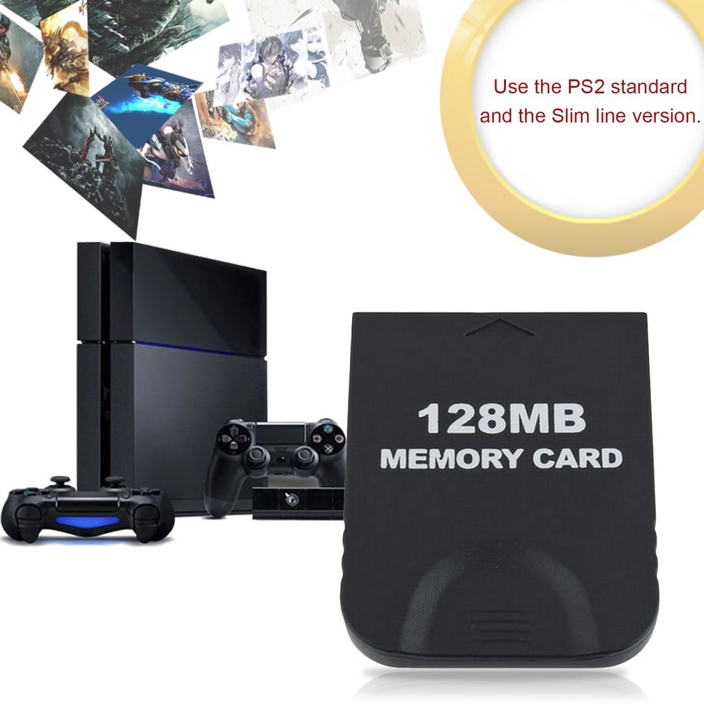 Easy Install 128MB High Speed Memory Card Save Game Data Card Suitable for Nintend GAMECUBE & WII 2043 BLOCKS