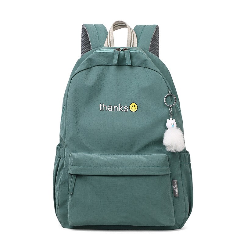 Girls School Bags for Teenagers Primary School Backpack Student Teen Schoolbag Oxford Soft Lightweight Bookbags Pink: Green