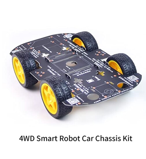 Kit châssis Robot 4WD avec moteur 4 TT pour Arduino/framboise Pi: Default Title