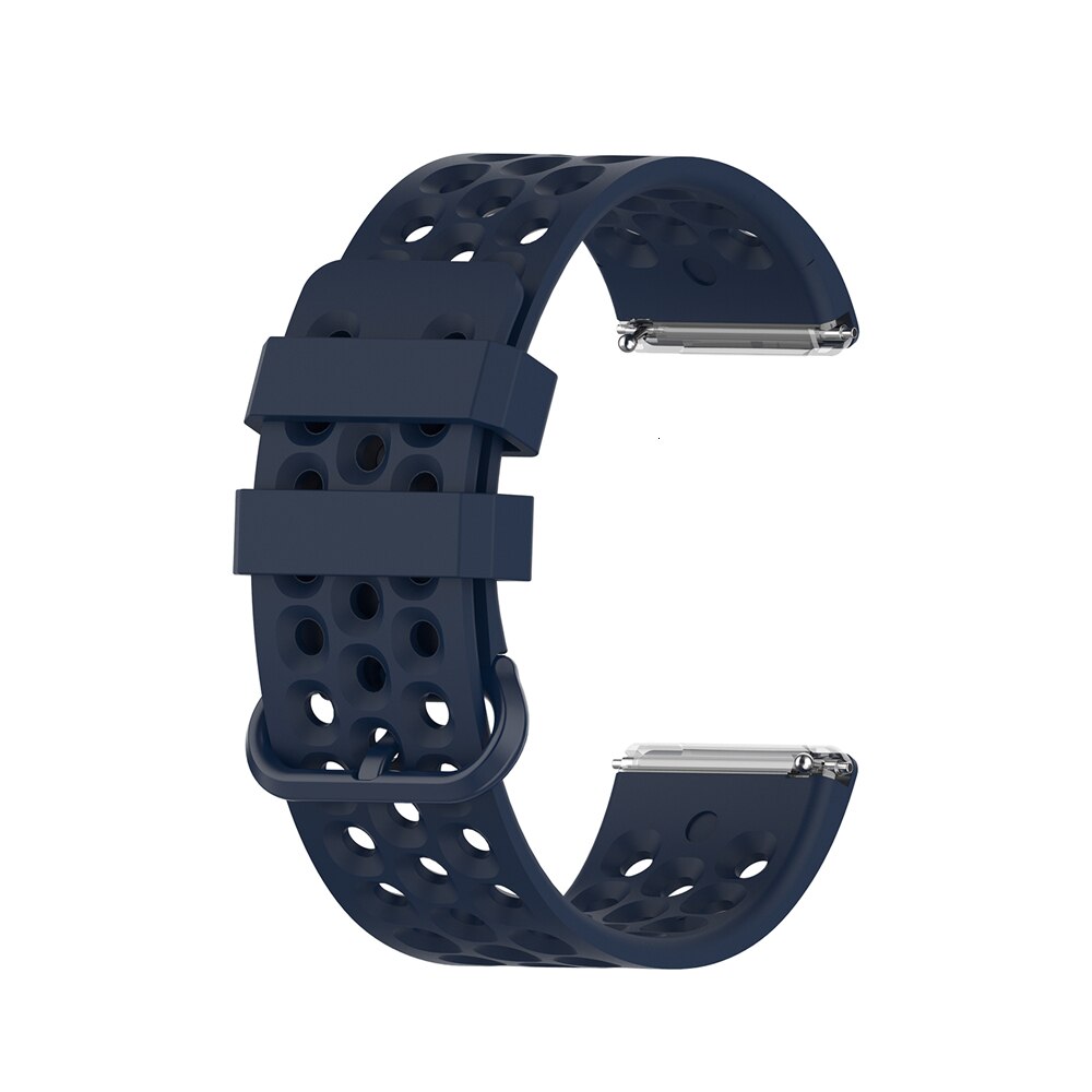 Replacement Band For Fitbit Versa/Versa 2 Soft Silicone Waterproof Wrist Accessories Watch Strap For Fitbit Versa 2 Band: Blue / S-(140-190mm)