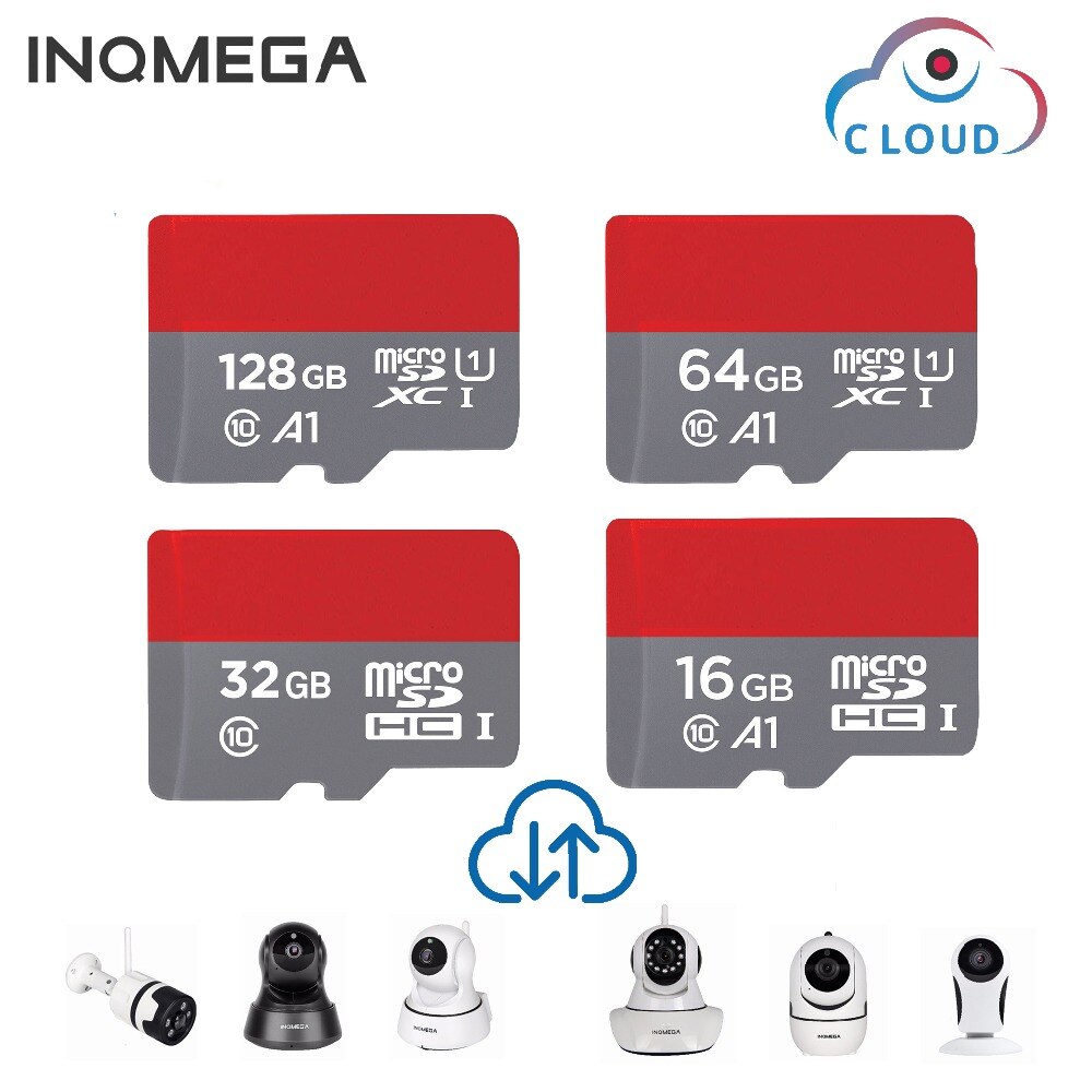 Inqmega sd-kort wifi cam hjem sikkerhed overvågning baby monitor ip kamera opbevaringskort