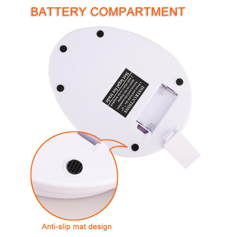 Digital Multi-function Food Kitchen Scale 5kg 5000g/1g Kitchen Scales Postal Food Balance Measuring Weight with LCD Display