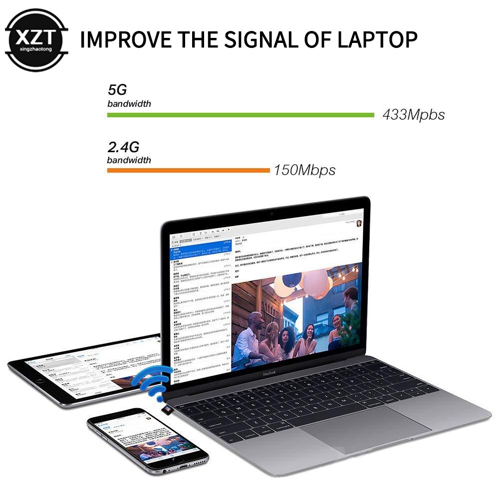5 2.4ghz外部無線lanアダプタ無線lan usbイーサネットドングル 5 グラム 2.4 の受信機 600 150mbpsのワイヤレスネットワークカードミニ無線lanアダプタpc