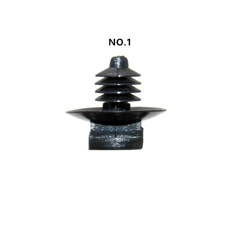 Arnés de cuerpo de marco de viga automática, circuito eléctrico, tubería de agua y aceite, bridas de púas, Base fija, sujetador de plástico, remache, 18 Uds.: 18PCS Number 1