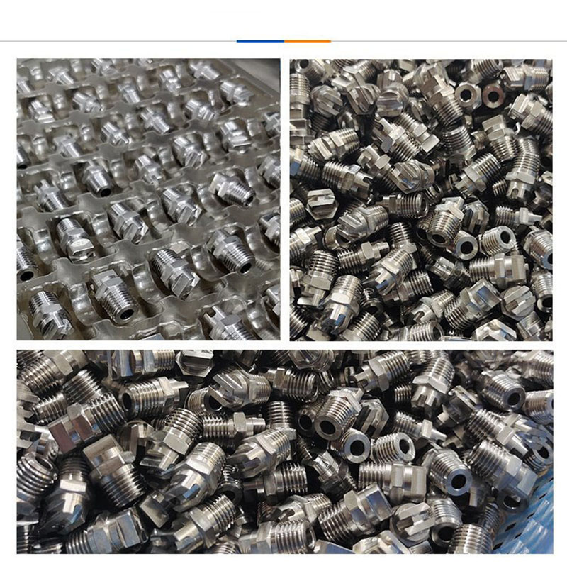 1/4 hvv slagvaste standaard roestvrijstalen veejet vlakstraalsproeiers voor water