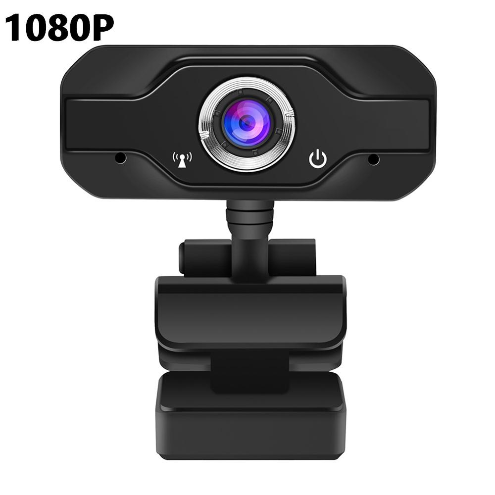 Webcam com foco automático hd, câmera de computador hd de 720p 1080p, 2 milhões de pixels com microfone, notebook e webcam para vídeo conferência