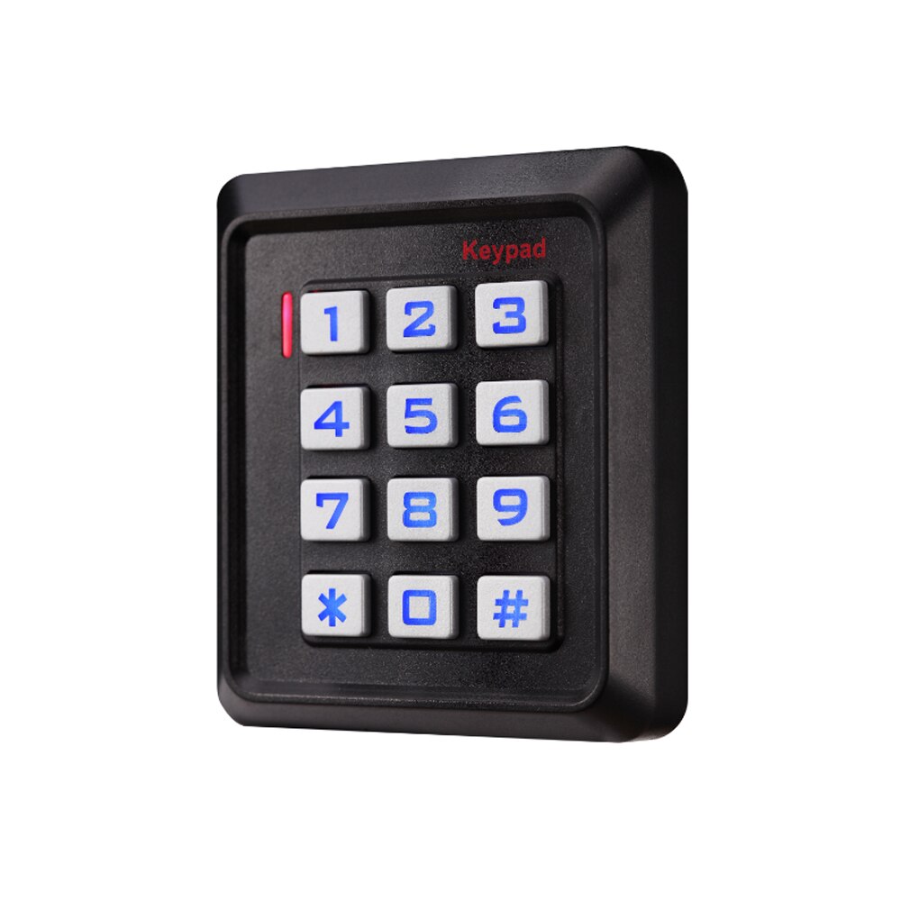 IP65 waterproof Keypad RFID Card Reader Standalone Access Control R30EM plastic case with backlit wiegand output 2000 card use: R30 125KHZ version