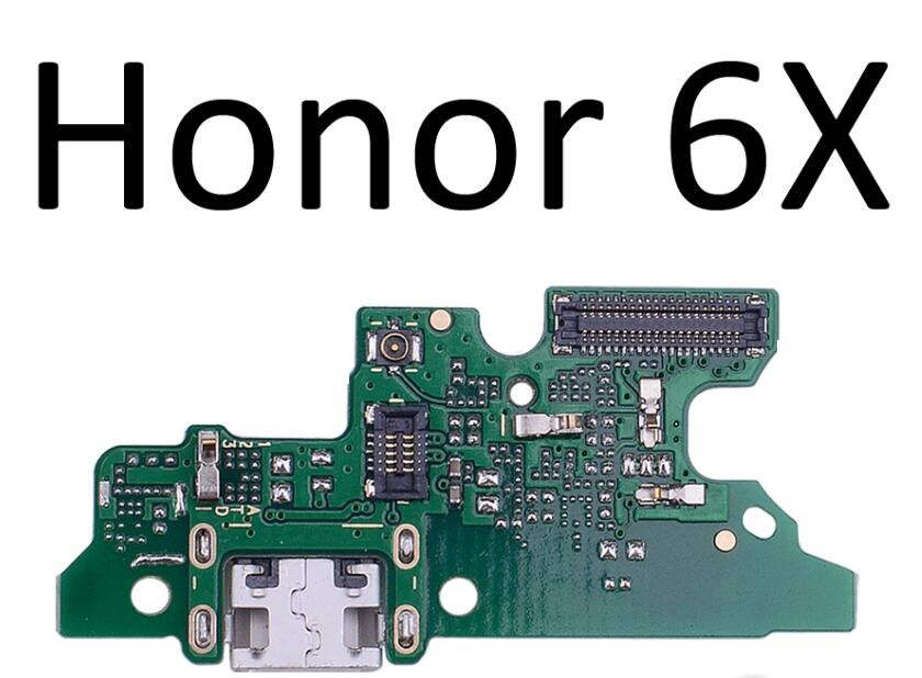 Charger USB Dock Charging Dock Port Board With Mic Microphone Flex Cable For HuaWei Honor Play 8A 7A 7C 7X 7S 6A 6C 6X 5C Pro: For Honor 6X