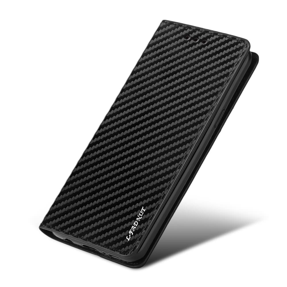 Business Carbon Fiber Case Voor Huawei P30 P20 P10 P9 P8 Lite P Smart Wallet Flip PU Lederen cover Voor Mate 20 10 Pro: For P30 Pro