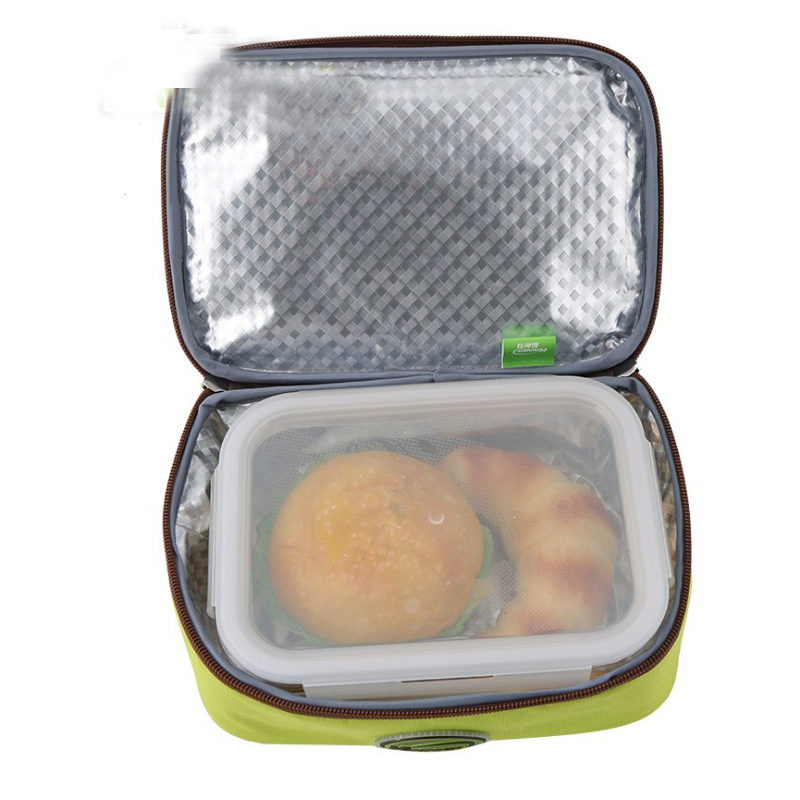 Ice Cooler Case Portebla Voedsel Koeler Aluminiumfolie Thermische Voedsel Koeler Rits Ijs Voedsel Prints Lunch Ice Koelbox koelkast