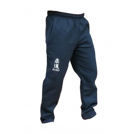 Pantalón bordado Judo azul marino
