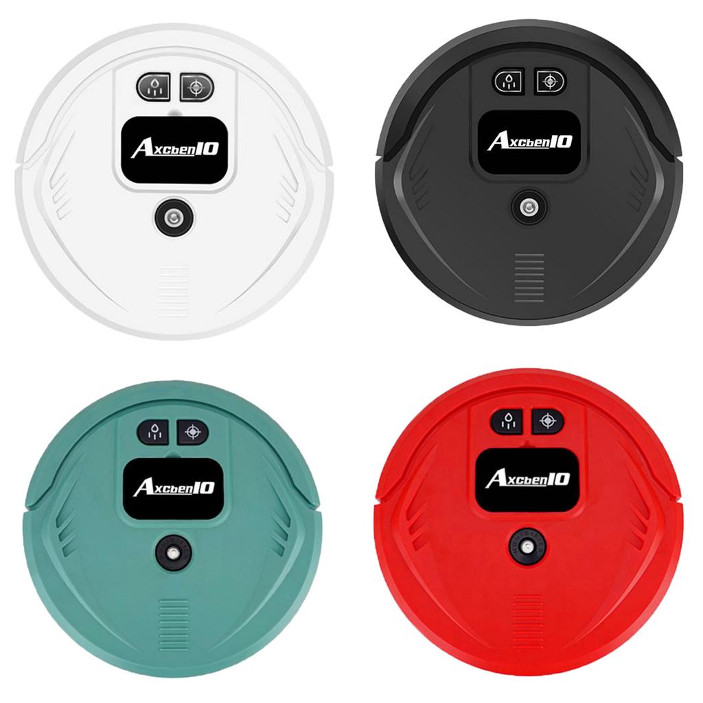 USB Rechargeable Robot Vacuum Cleaner Floor Duster with UV Disinfection Lamp