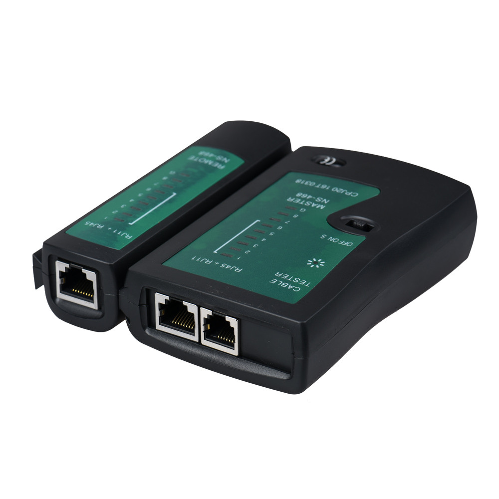 Network Cable Tester Lan tester RJ45 Cat 5 / Cat 5e / Cat 6 / UTP cables with RJ-11 & RJ-45