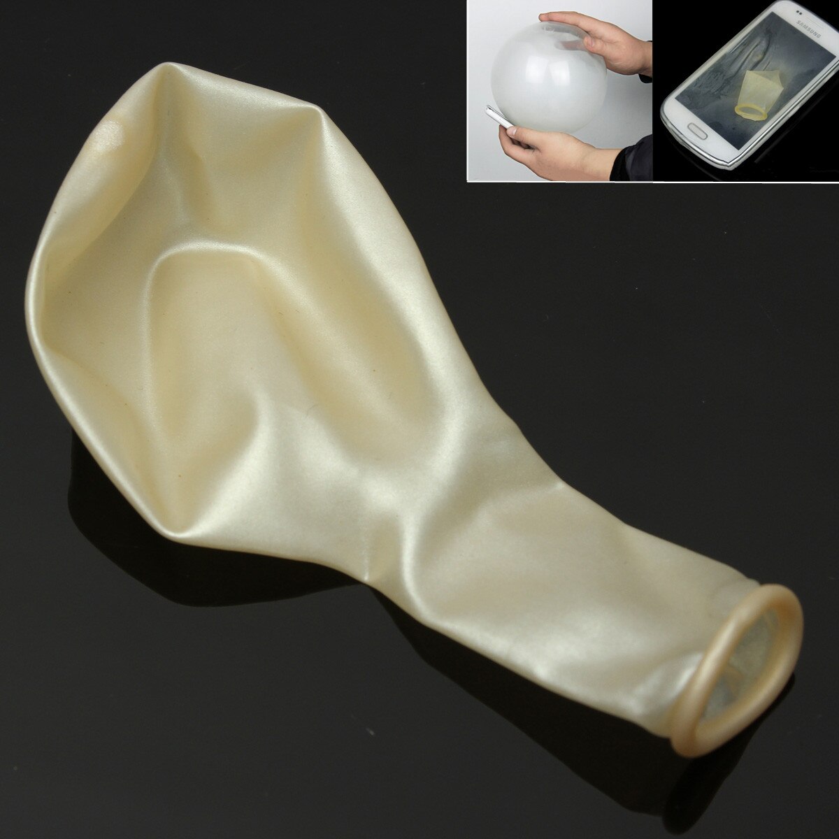 1PC Close-Up Magie Straße Trick Moblie In Ballon Eindringen In EIN Flash Aufblasbare Magische Requisiten Ballon