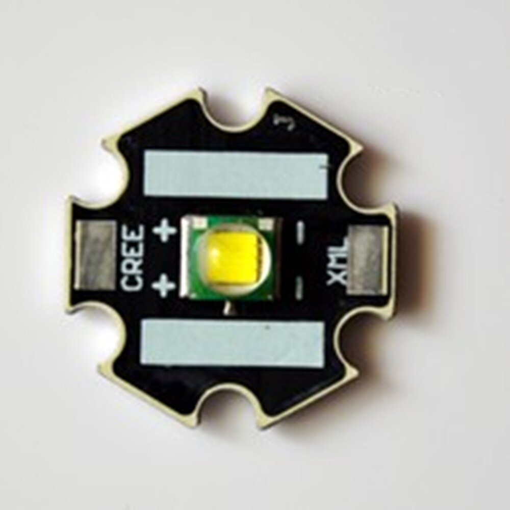 Diode émetteur LED haute puissance, CREE XML XM-L XML-L2 T6, U2, 10W, blanc froid, avec PCB de 20mm, pour bricolage, 1 pièce: XML