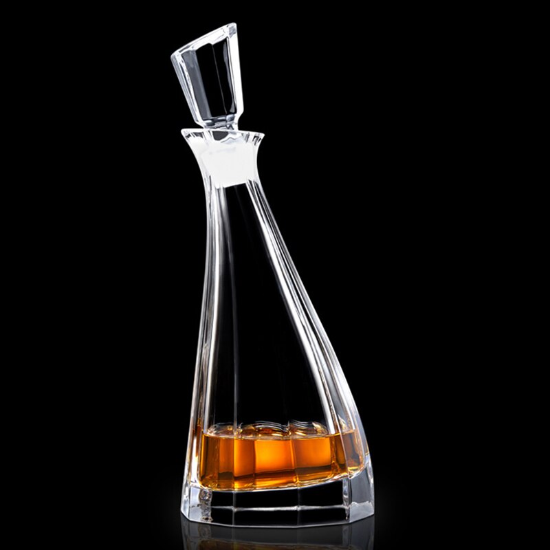 Lead-free glass decanter whiskey decanter set wine bottle wine glass set