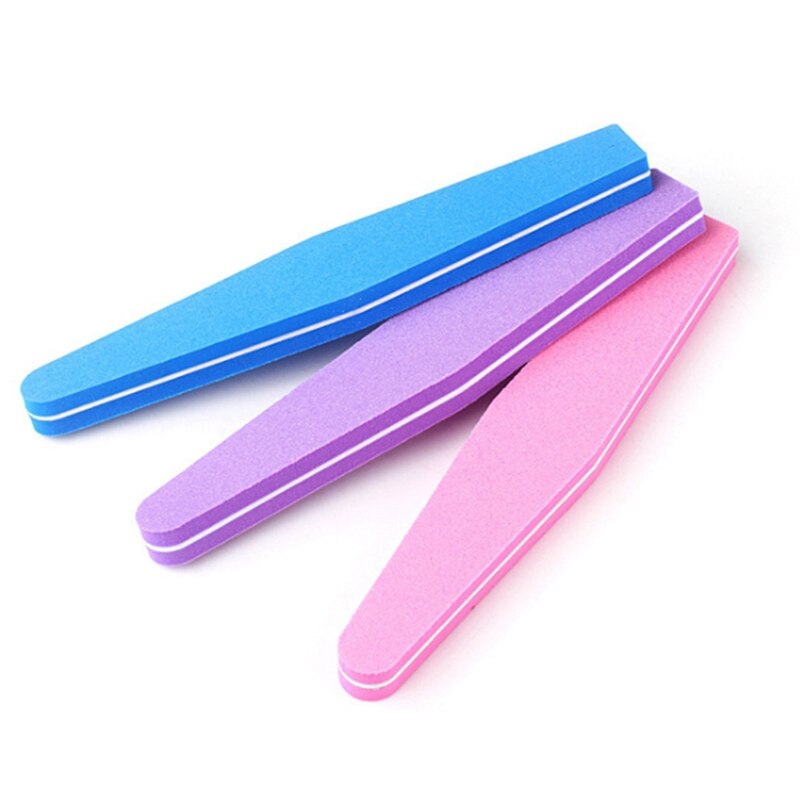 Professionele Diamant Wegwerp Sponge Nail Buffer Lima Schuurpapier Nail File Buffer Polijstmachine Blok Nailfile Gereedschap Acryl: Default Title