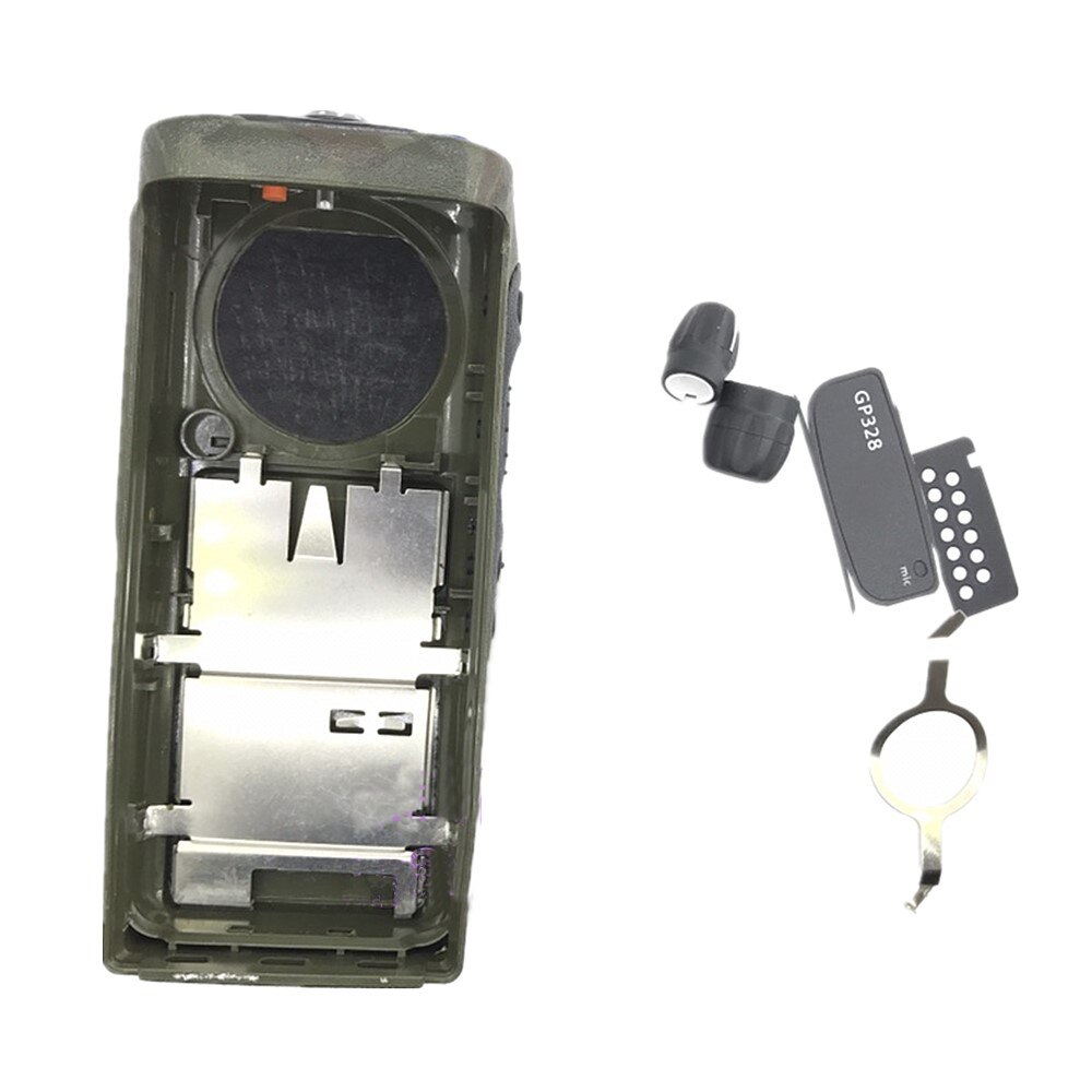 Camouflage Color Housing Case Front Shell+Dust Cover+Knob For Motorola GP328 GP340 PRO5150 HT750 Radio Walkie Talkie Accessories