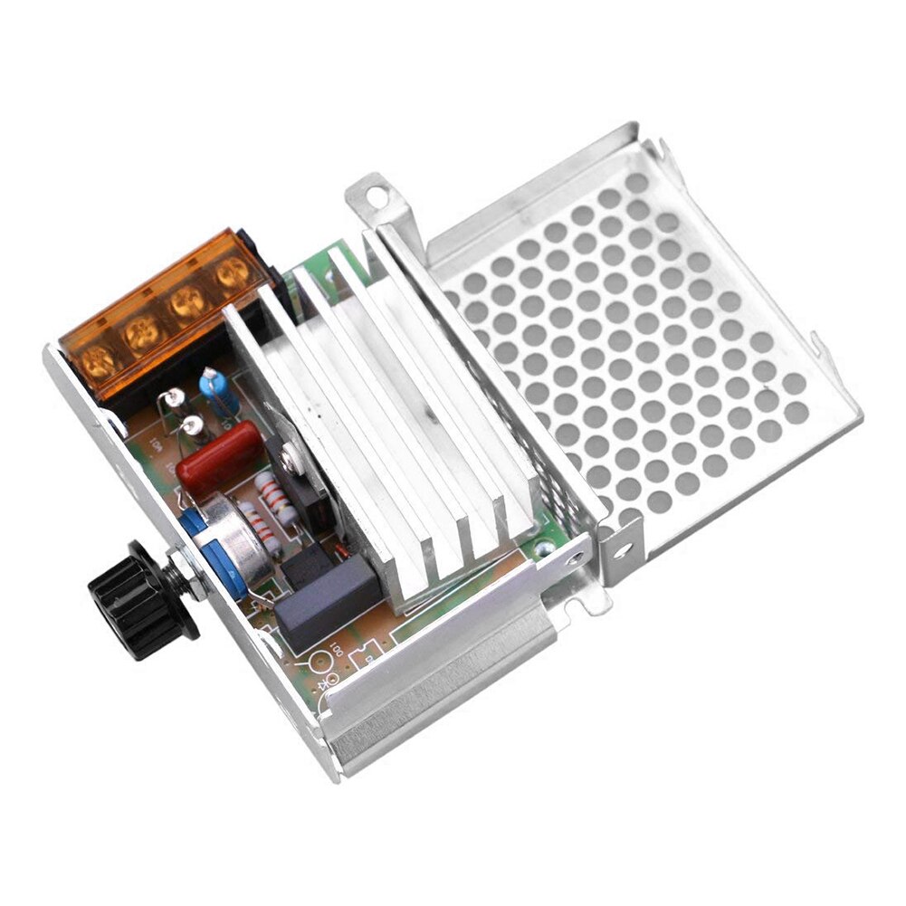 4000W 220V AC régulateur de tension SCR gradateur moteur électrique régulateur de vitesse Thermostat Module