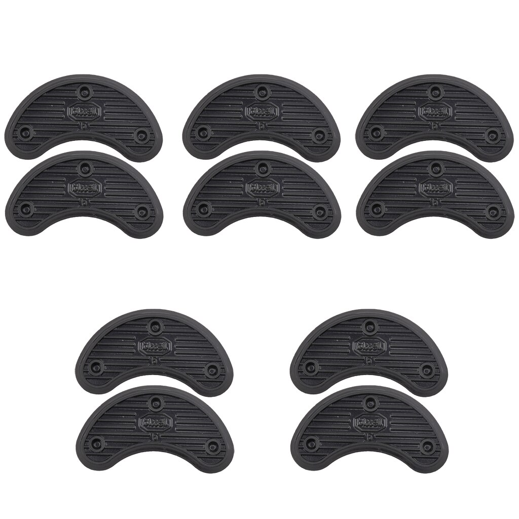 5 Pairs Of Shoe Savers Heel Plates Taps Non-Slip Shoe Boot Repair Shoes Care