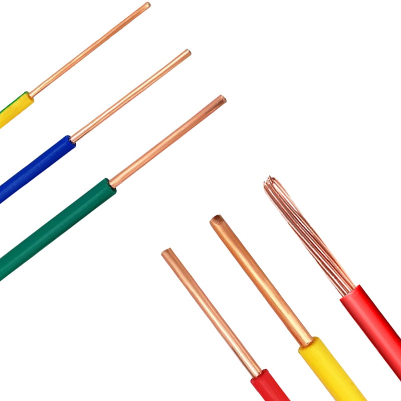 18/17/15/13/11/9/7 Awg 1Meter Bv Single Core Hard Draad Thuis verbetering Huishoudelijke Draad Pvc Omhulde Puur Koperen Kern Kabel