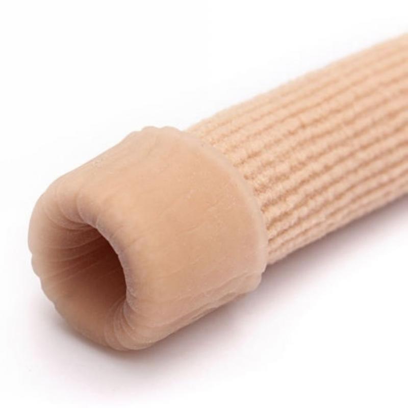 Gel and Cotton Foot Fingers Toe Gel Cap Finger Toe Blister Callouses Relief Tube Protector Small Foot Care Health Toe health #