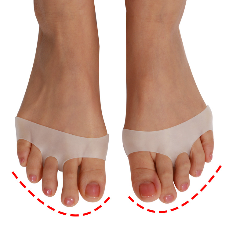 2pcs/pair Great Toe Cyst Foot Care Tool Stretch Silicone Guard Cushion Bunion Toe Separator Thumb Valgus Protector -27