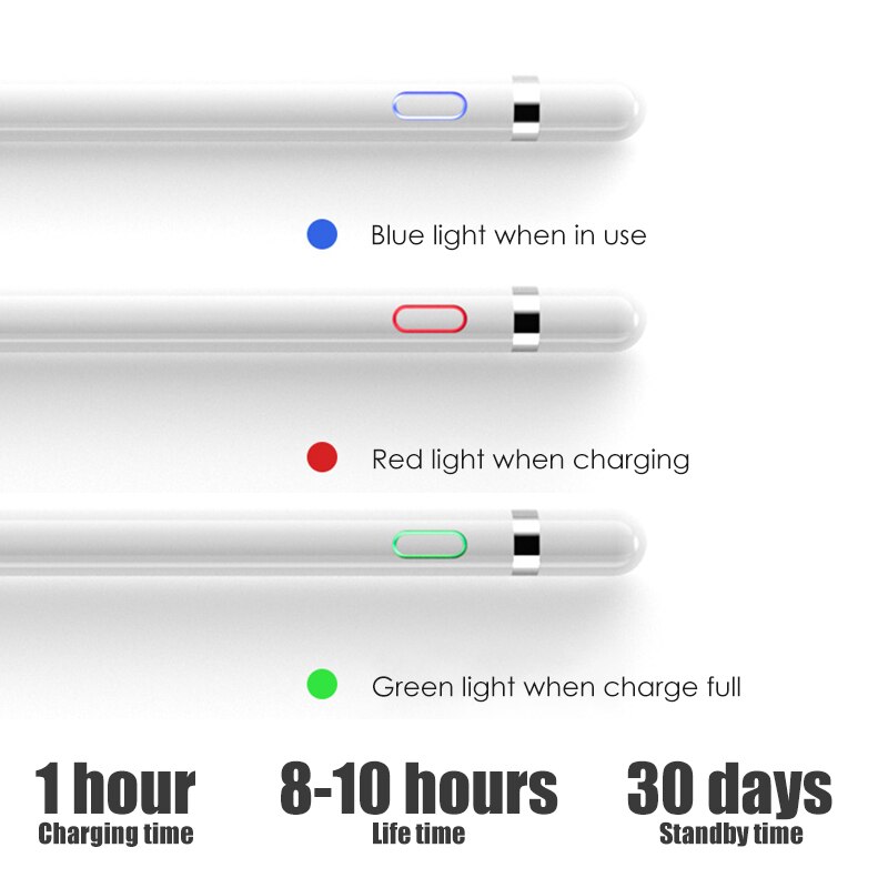 Lápiz Stylus para Apple, lápiz táctil para teléfono, iPad Pro, Samsung, Huawei, Xiaomi, tableta móvil, IOS y Android