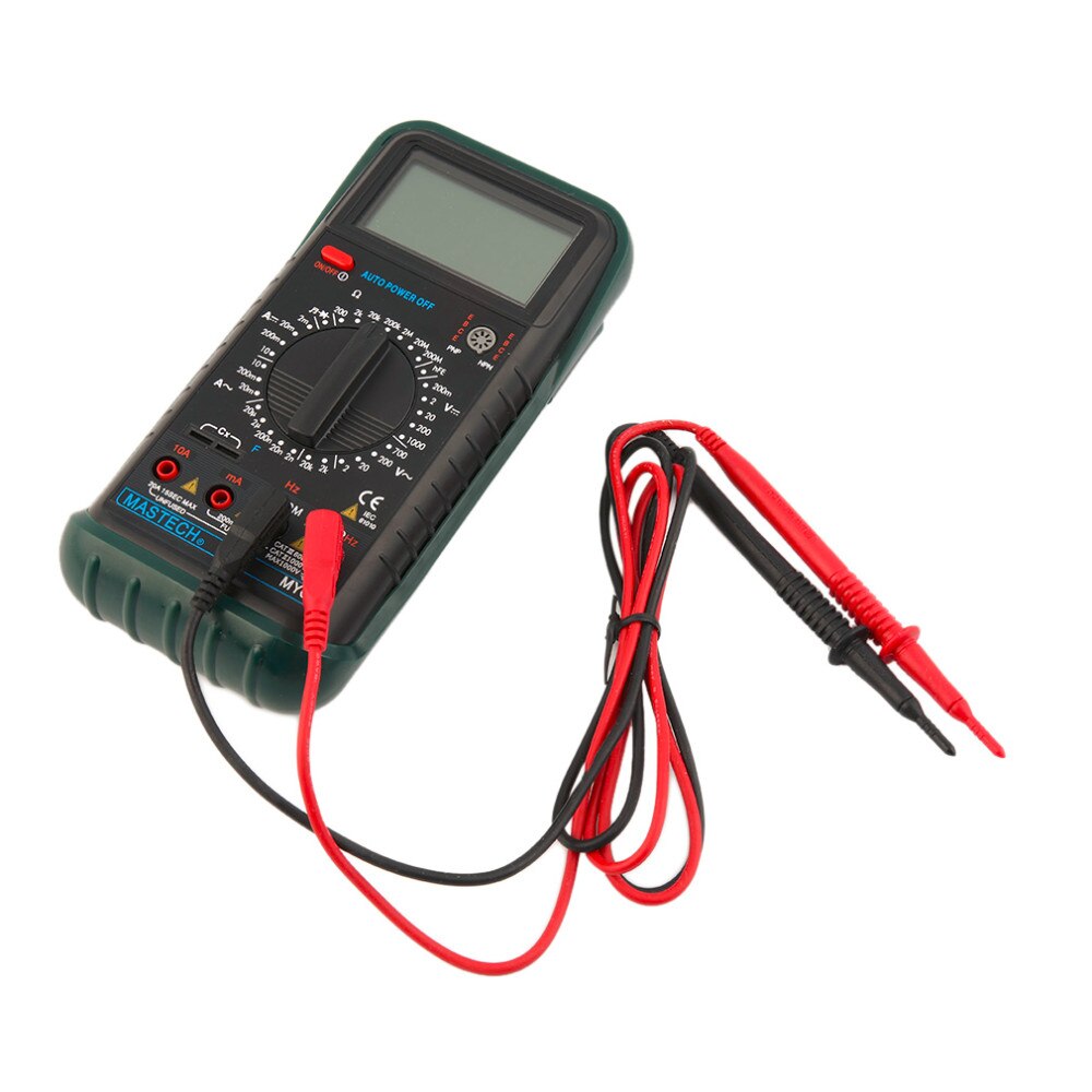 MASTECH MY63 Digital Auto Ranging Multimeter DMM Test Capacitance Frequency