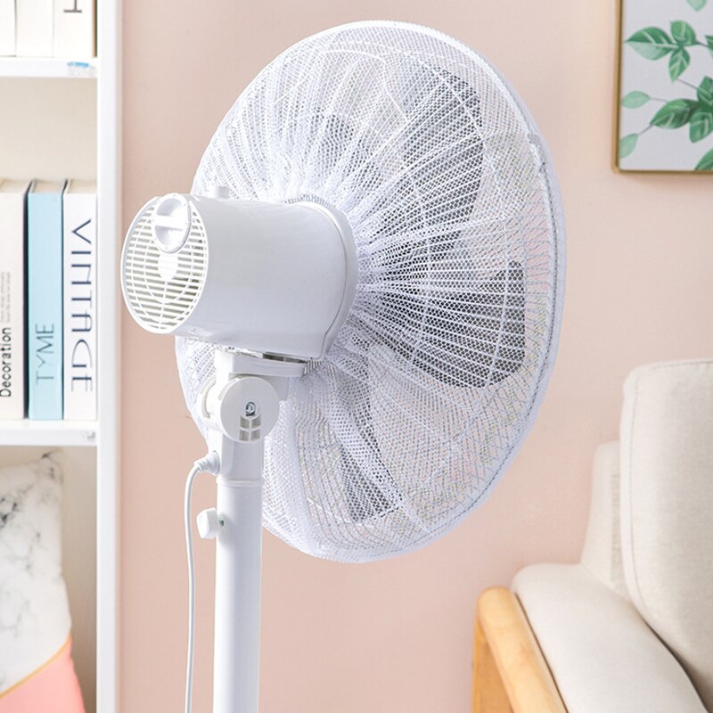 Elektrisk blæser støvtæt blæser beskyttelsesdæksel sikkerhedsnet dæksel anti-klem hånd blæser beskyttelse net dæksel hjem opbevaring 38/40/45cm