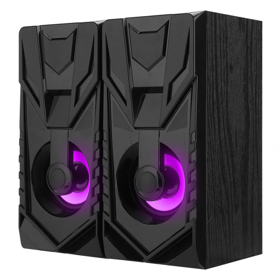 1 Set Van Houten Modieuze Mini Desktop Speaker 2.0 Multi-Media Usb Laptop Speakers: Color A