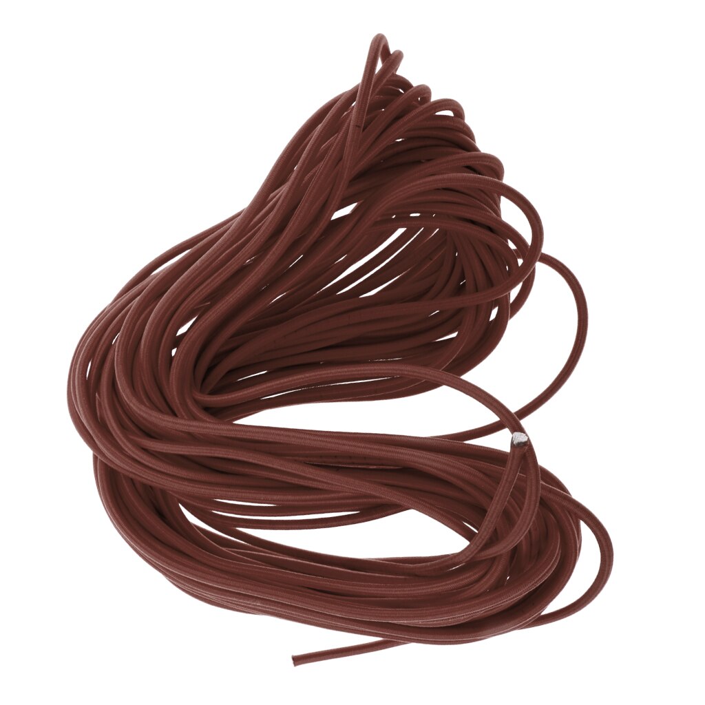 1.6ft - 328ft 0.12 &quot;Attrezzature Bungee Corda Shock Cord Cavo Tetto Rastrelliere Rimorchi Barche Tie Imbottiture/Sostituzione Tenda Asta Pieghevole linea elastica: 50m