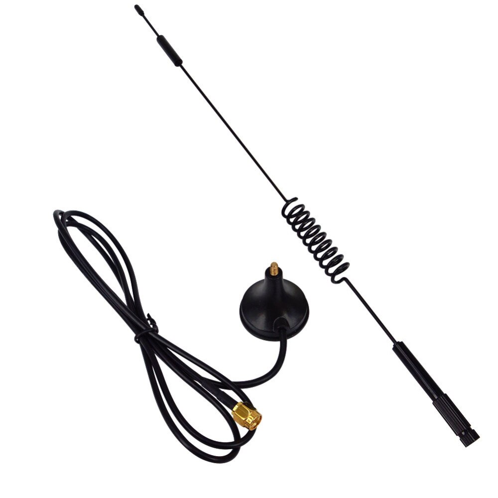 4G Antenne 7-8dbi Lte Dubbele Schroef Antenne 698-960 Mhz Met Magnetische Basis Sma Plug Mannelijke RG174 1M Voor Router B315 B525 B310